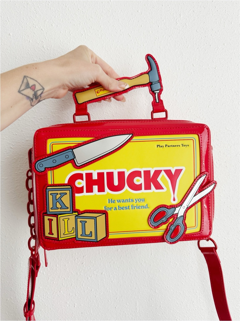 Chucky Novelty tool Box Crossbody Bag - Loungefly